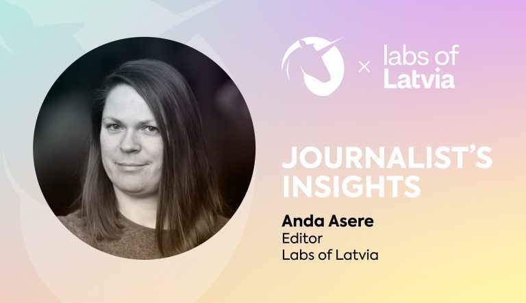 Anda Asere of Labs of Latvia on Black Unicorn PR's Journalist's Insights