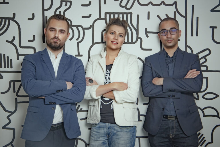 Baltic Sandbox ventures: Andrius Milinavičius, Sandra Golbreich, Erik Bhullar_by Nadia Romanova